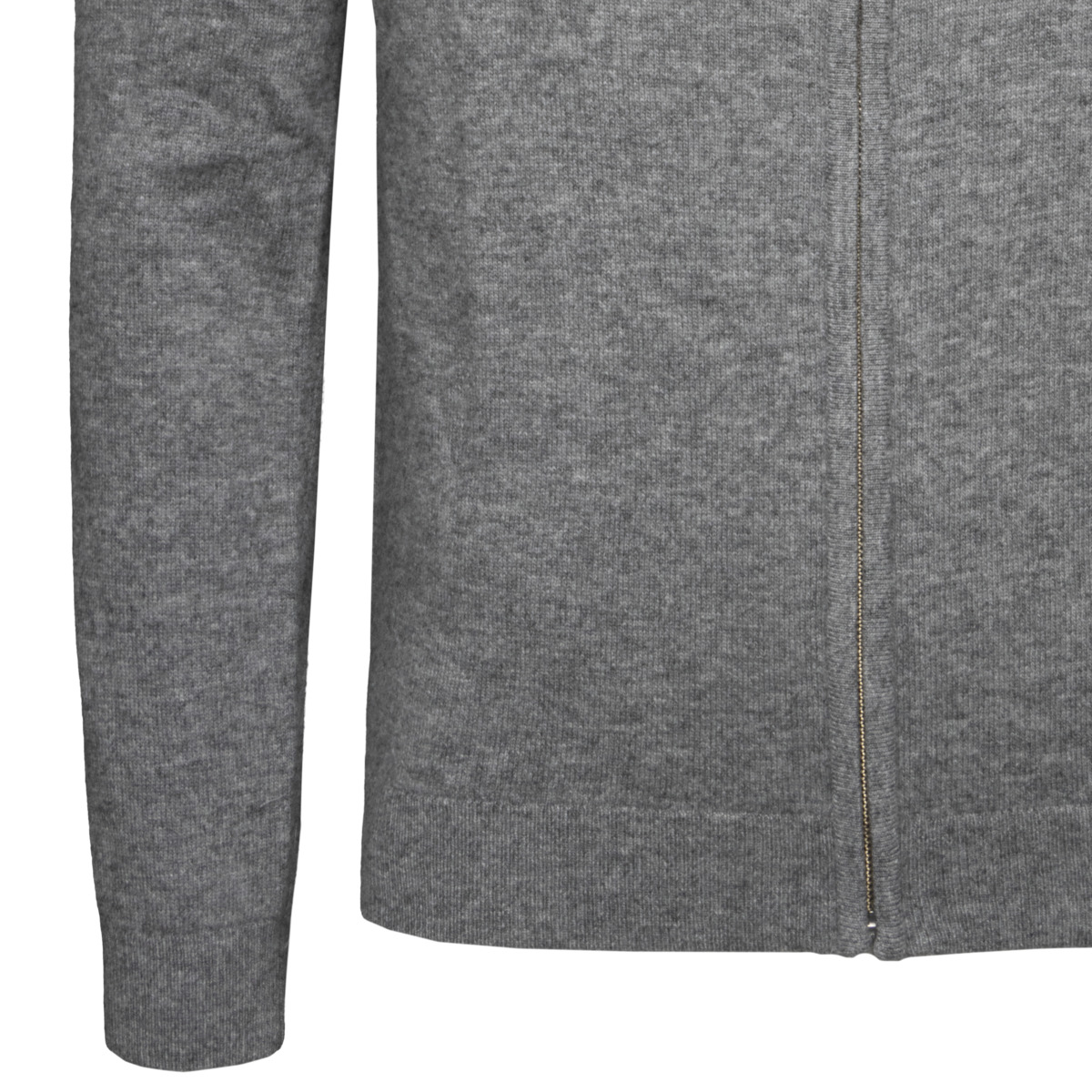 GANT Extrafine Lambswool Zip Cardigan Jacke dunkelgrau