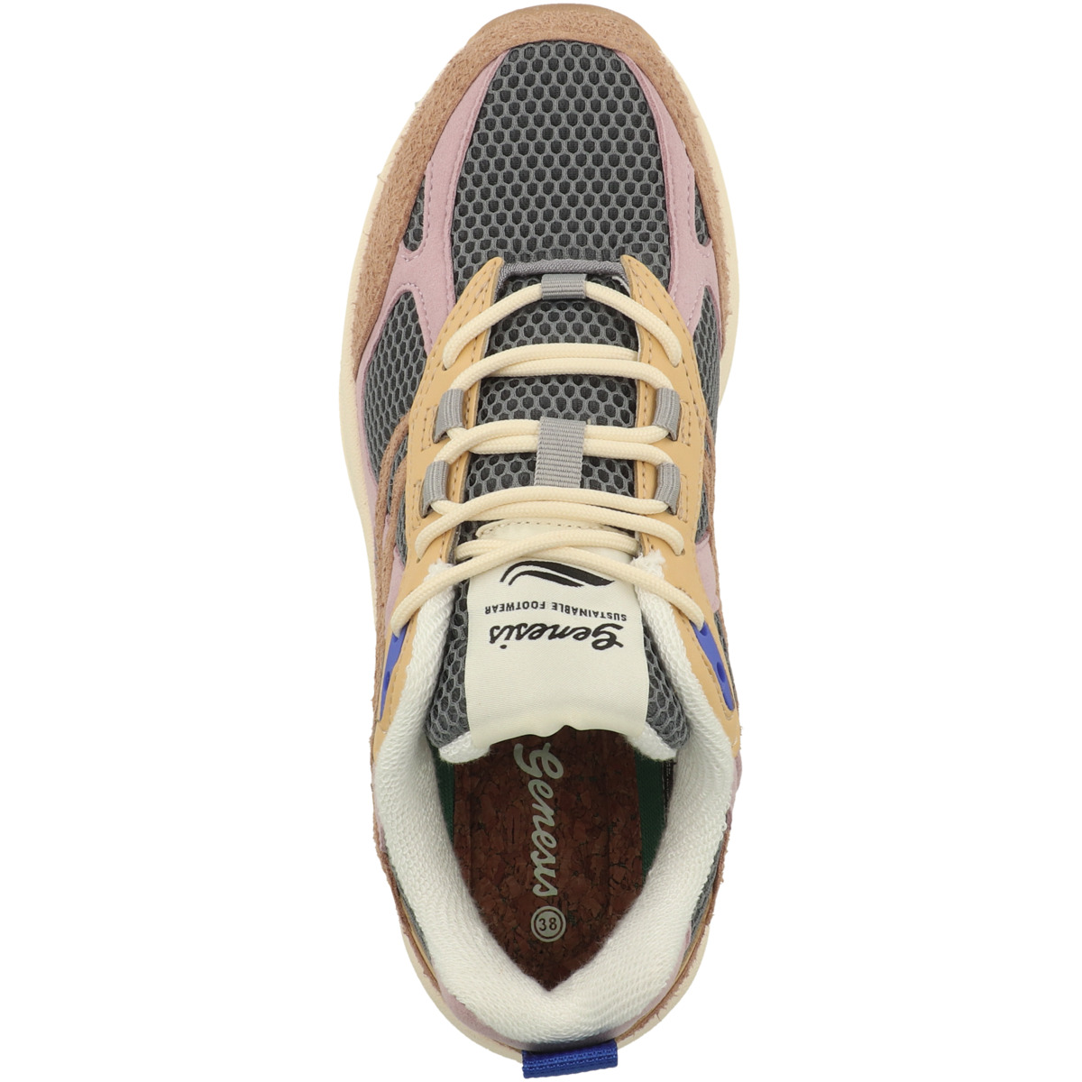 Genesis G-Eco'99 Multi Color Sneaker low beige