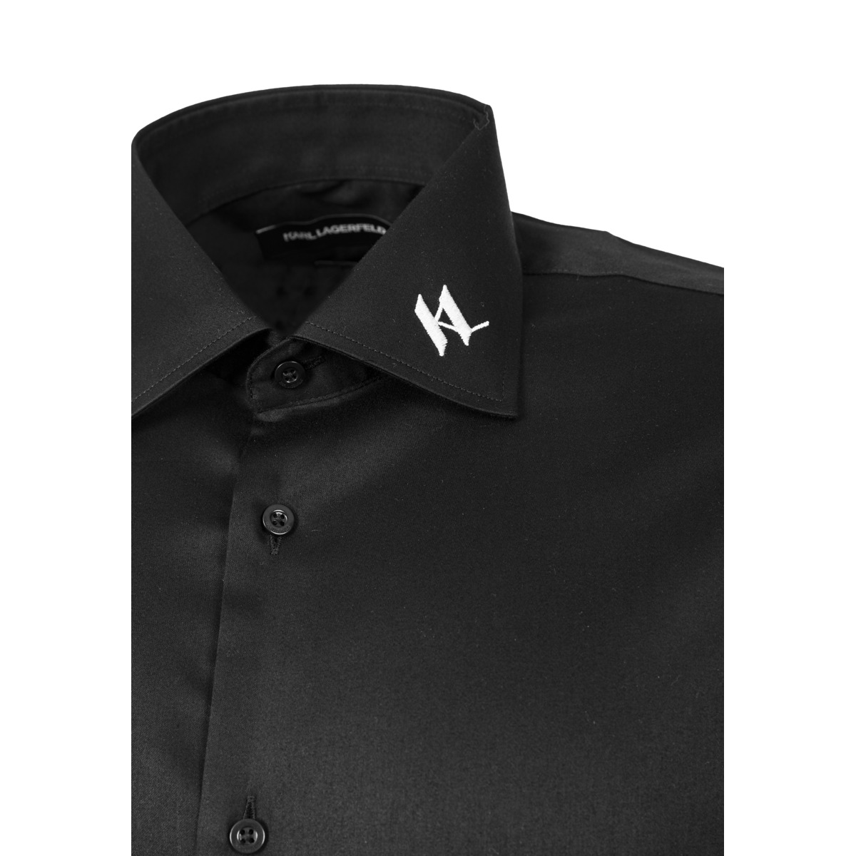 KARL LAGERFELD 605041 Hemd schwarz