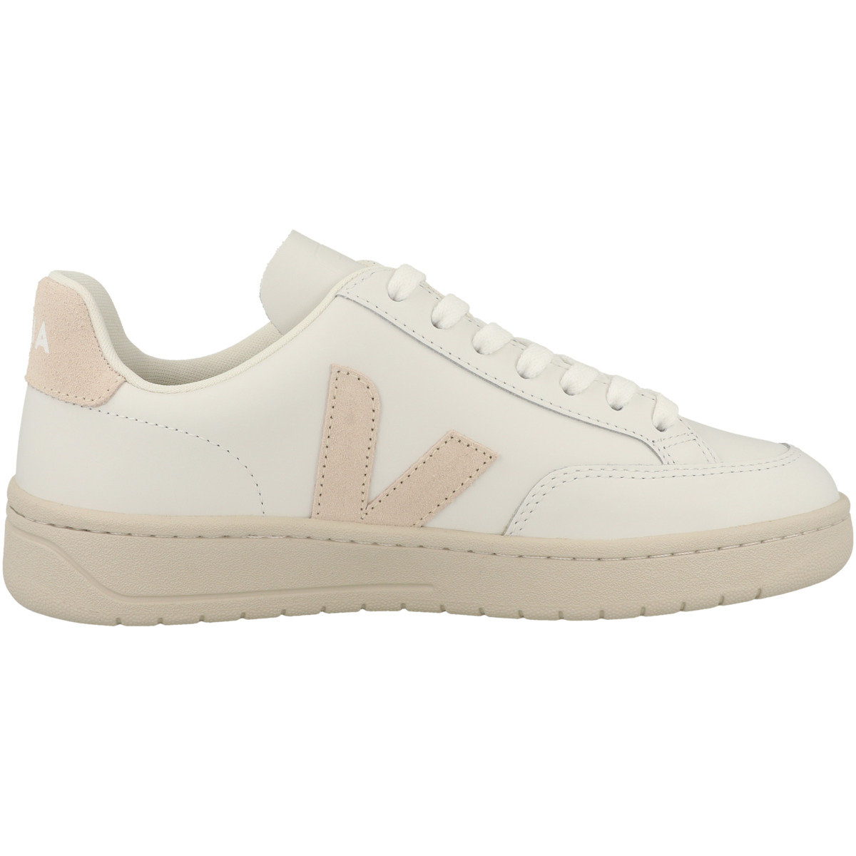 VEJA V-12 Leather Sneaker low weiss