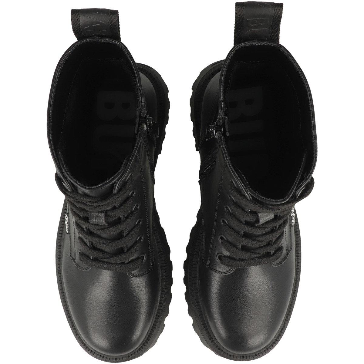 Buffalo Aspen Lace Up Mid Boots schwarz