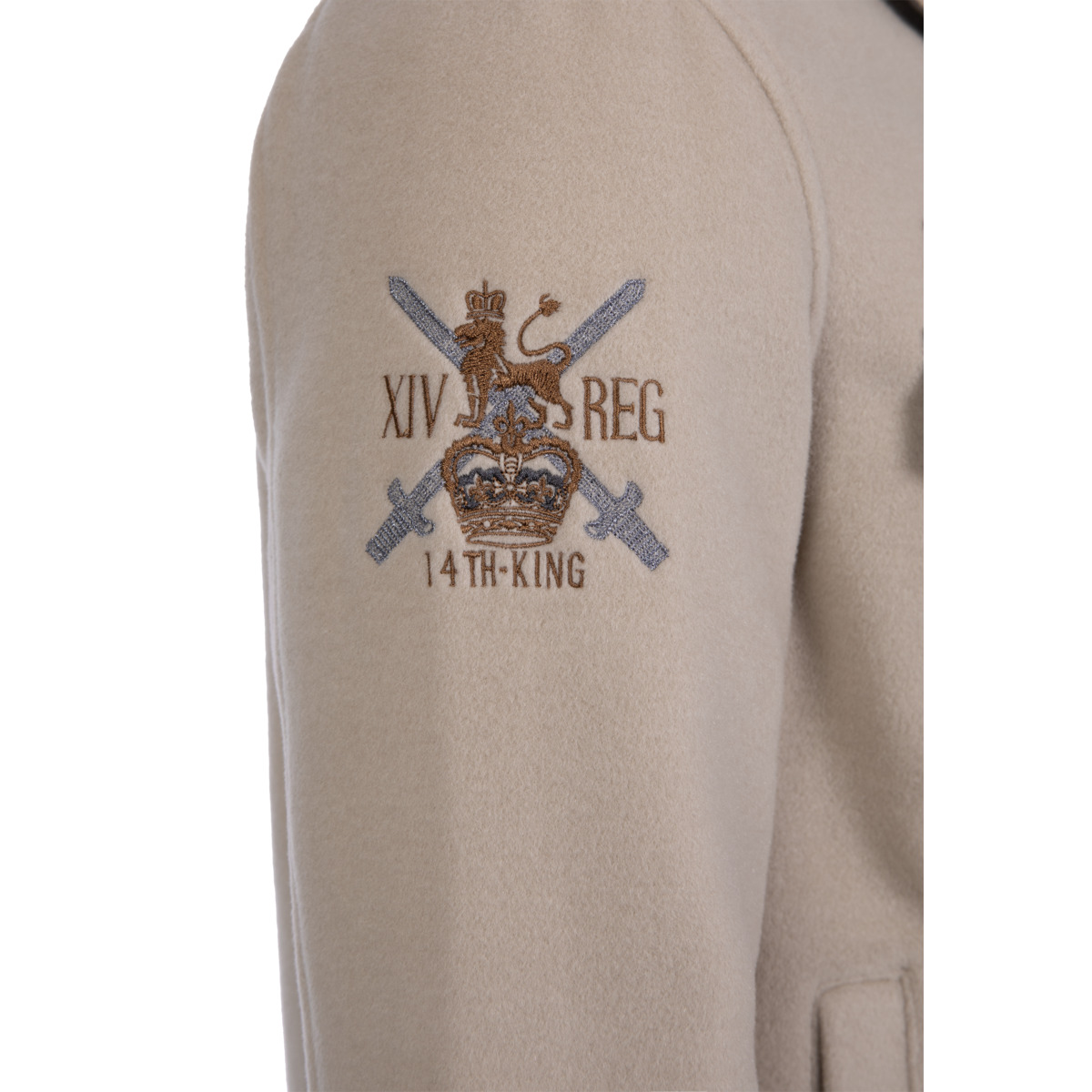 La Martina MBOG60 Kurzmantel beige