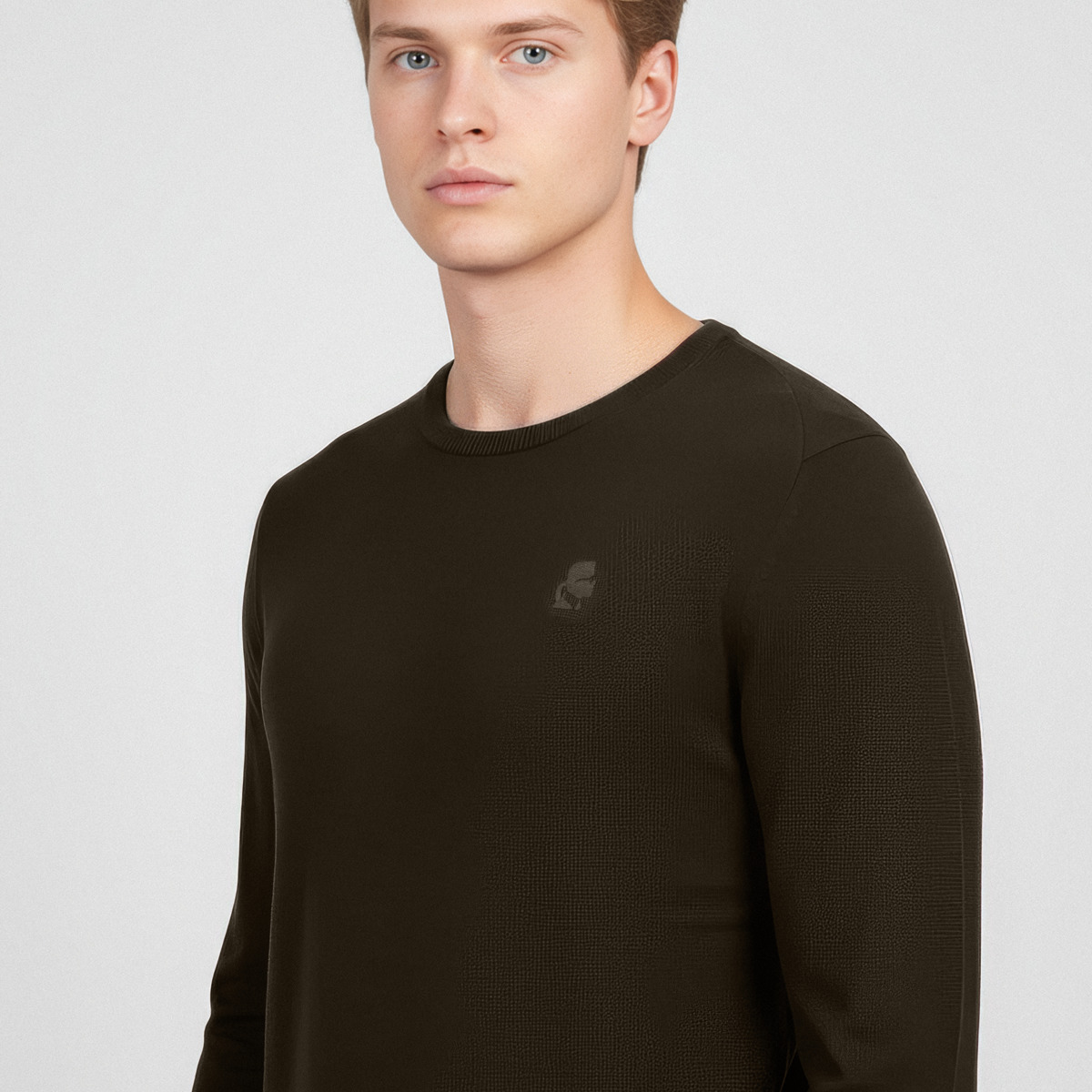 KARL LAGERFELD 655000 Pullover dunkelbraun
