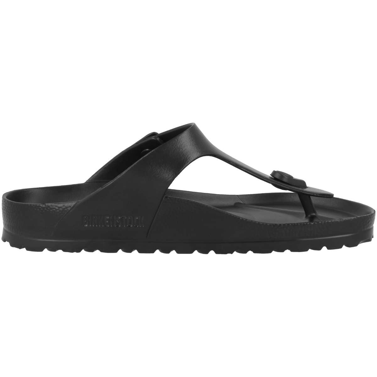 Birkenstock Gizeh EVA Zehensandale Badelatschen normal schwarz