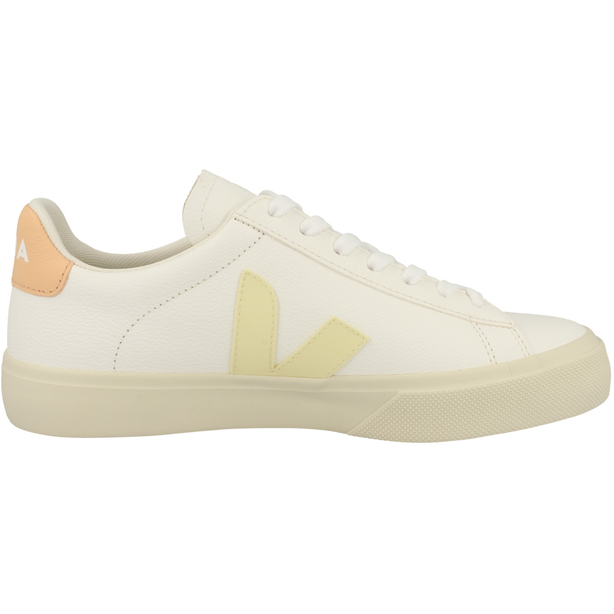 VEJA Campo Chromefree Leather Sneaker low weiss
