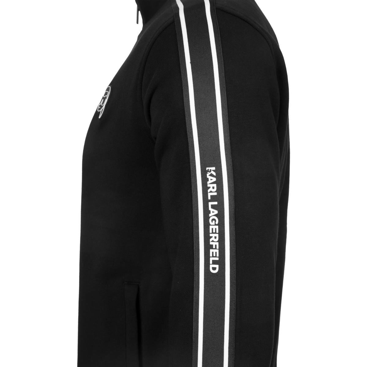 KARL LAGERFELD 705043 Sweatjacke schwarz