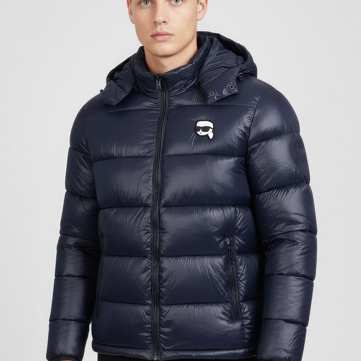 KARL LAGERFELD 505022 Steppjacke dunkelblau