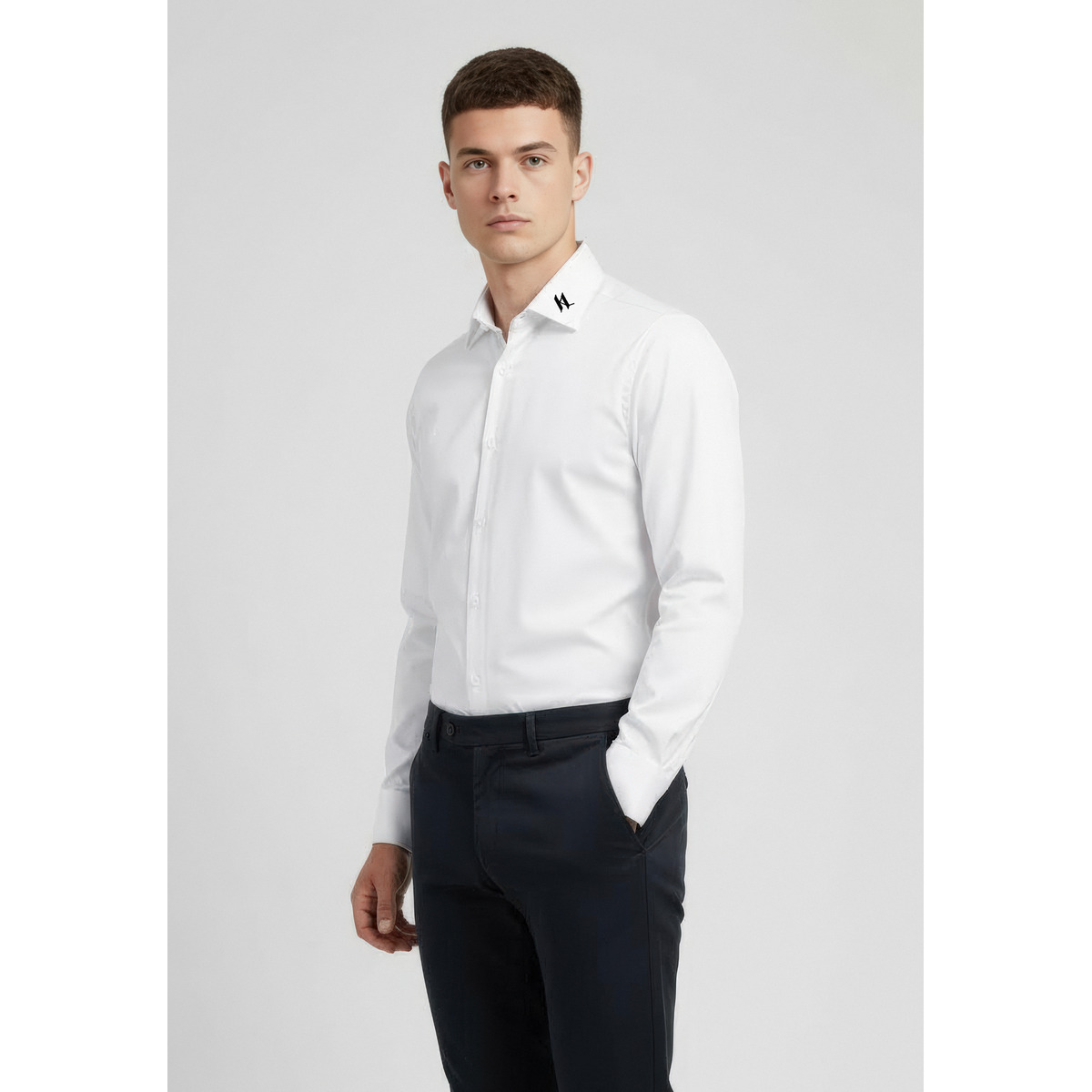 KARL LAGERFELD 605041 Hemd weiss