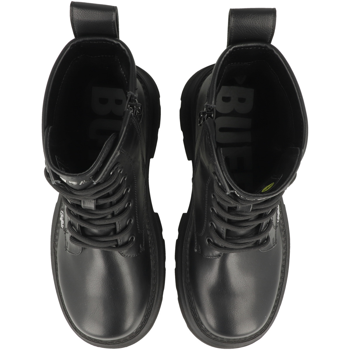 Buffalo Mave Lace Up Boots schwarz
