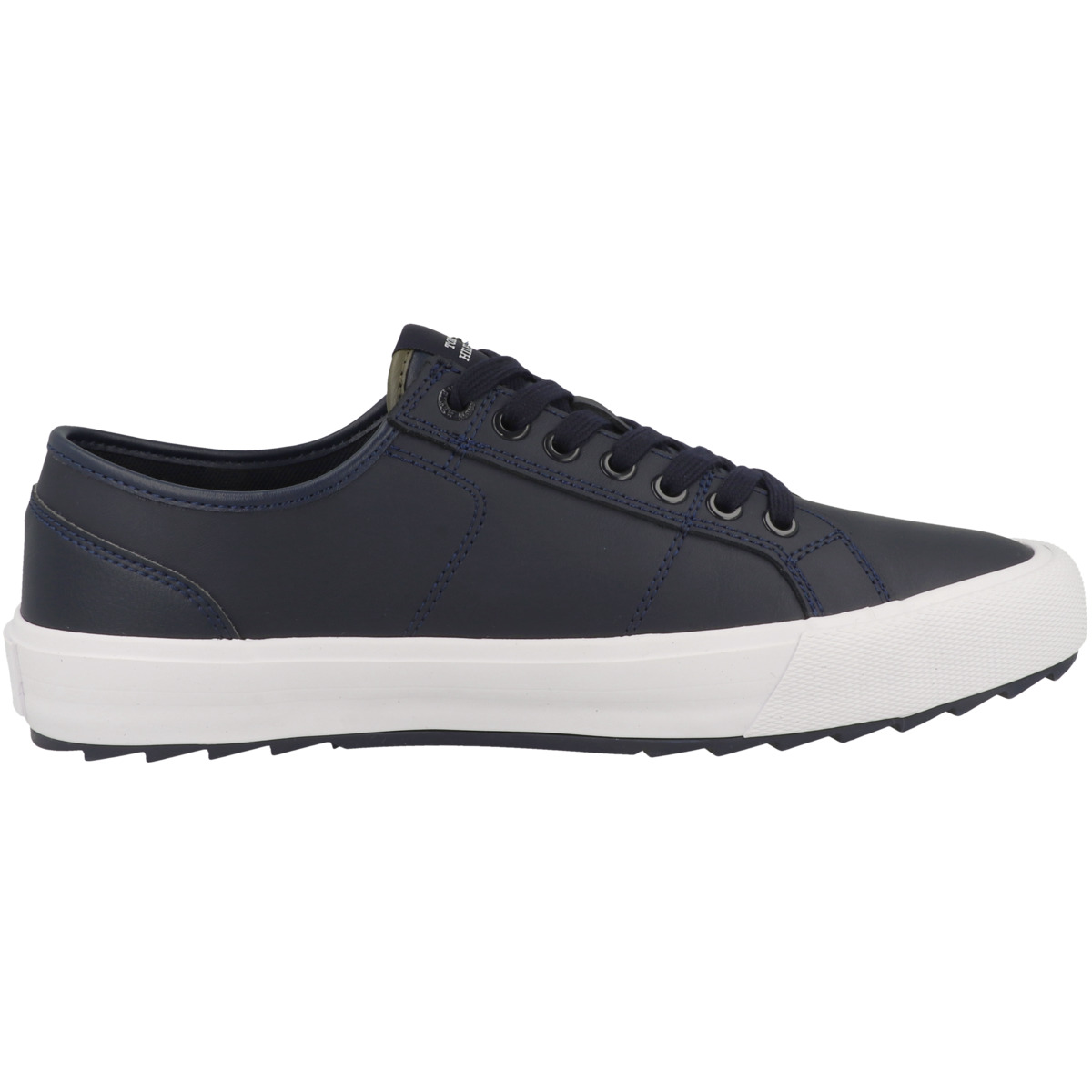 Tommy Hilfiger Core Vulcanized Cleated Leather Sneaker dunkelblau