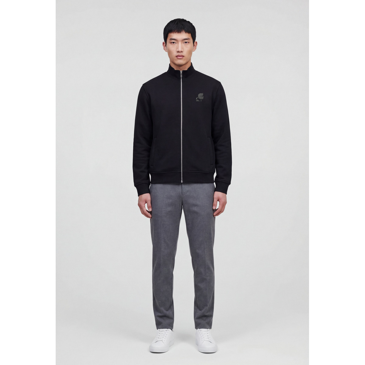 KARL LAGERFELD 705750 Sweatjacke schwarz