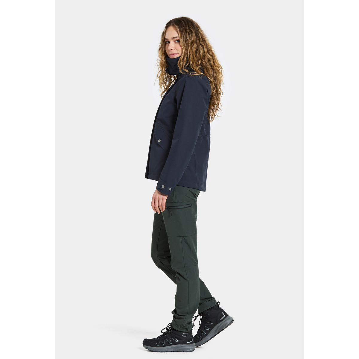 Didriksons Silja WNS Softshelljacke dunkelblau