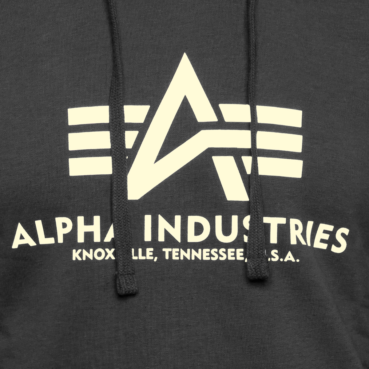 Alpha Industries Basic Hoodie grau