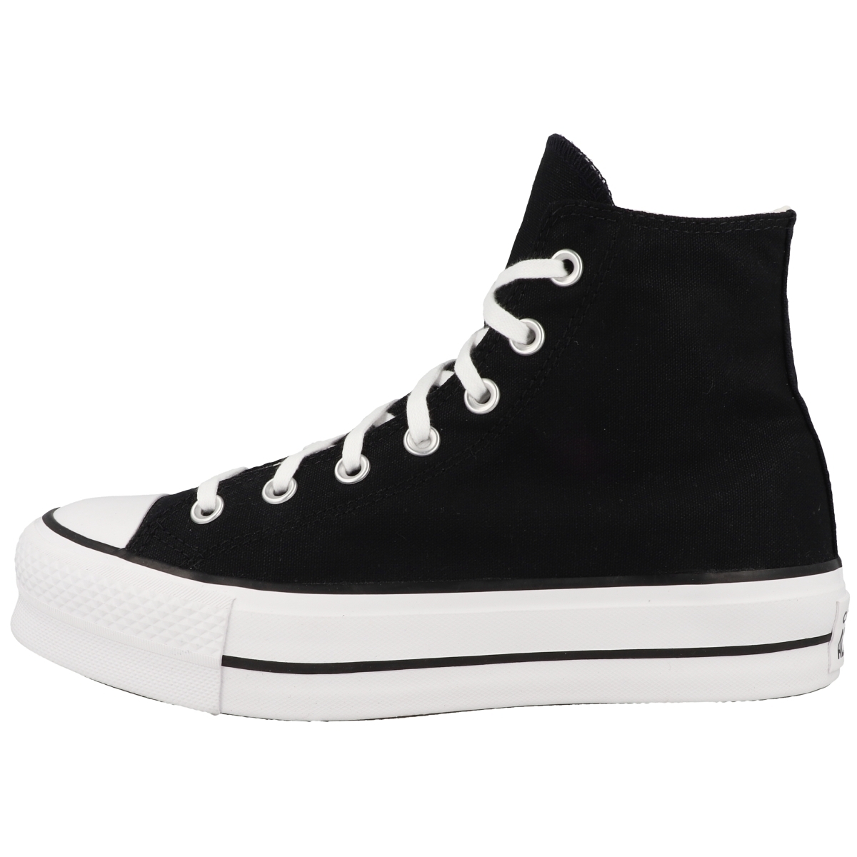 Converse Chuck Taylor All Star Canvas Platform High Sneaker schwarz