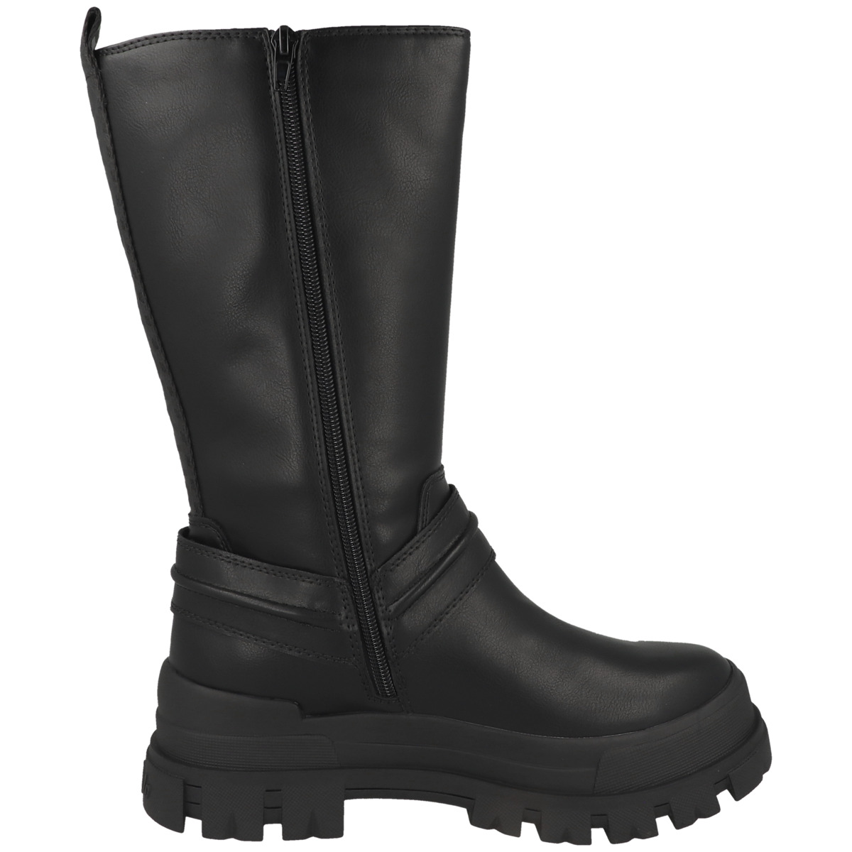 Buffalo Aspha Biker Boots schwarz