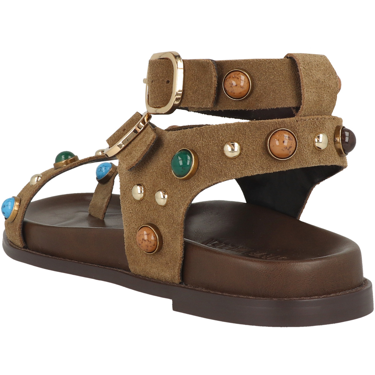 Steve Madden Linear Sandale hellbraun