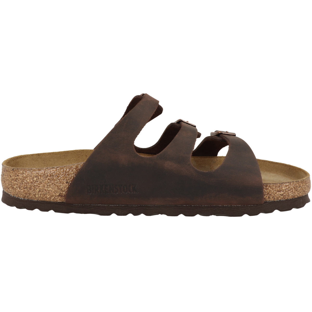 Birkenstock Florida SFB geöltes Nubukleder Sandale Weichbettung normal dunkelblau