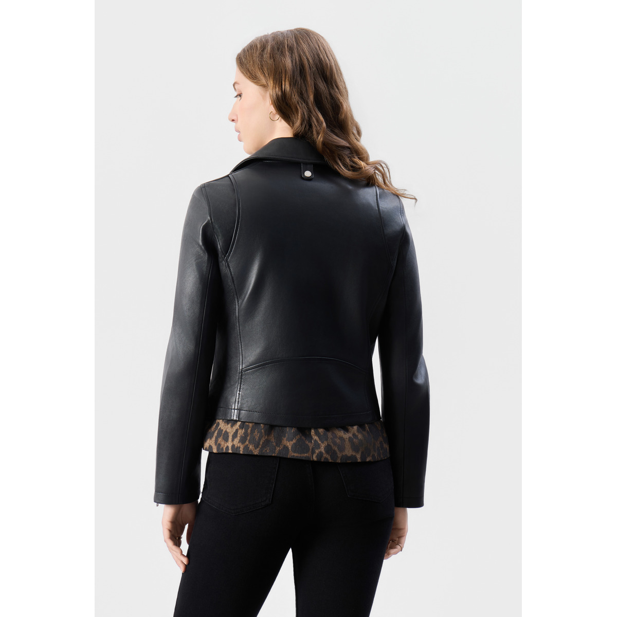 Bolongaro Trevor Molly Biker Lederjacke schwarz