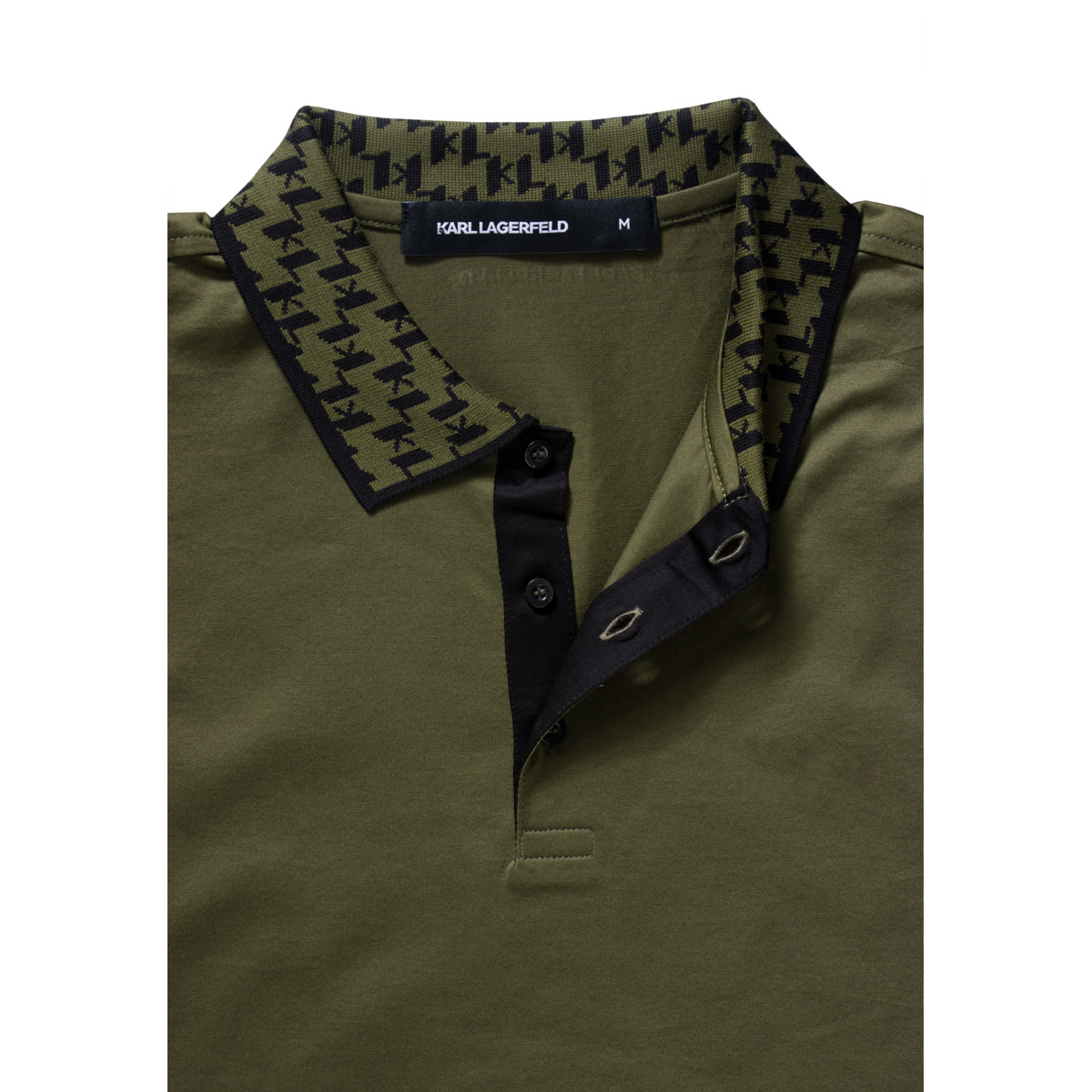 KARL LAGERFELD 745003 Poloshirt dunkelgruen