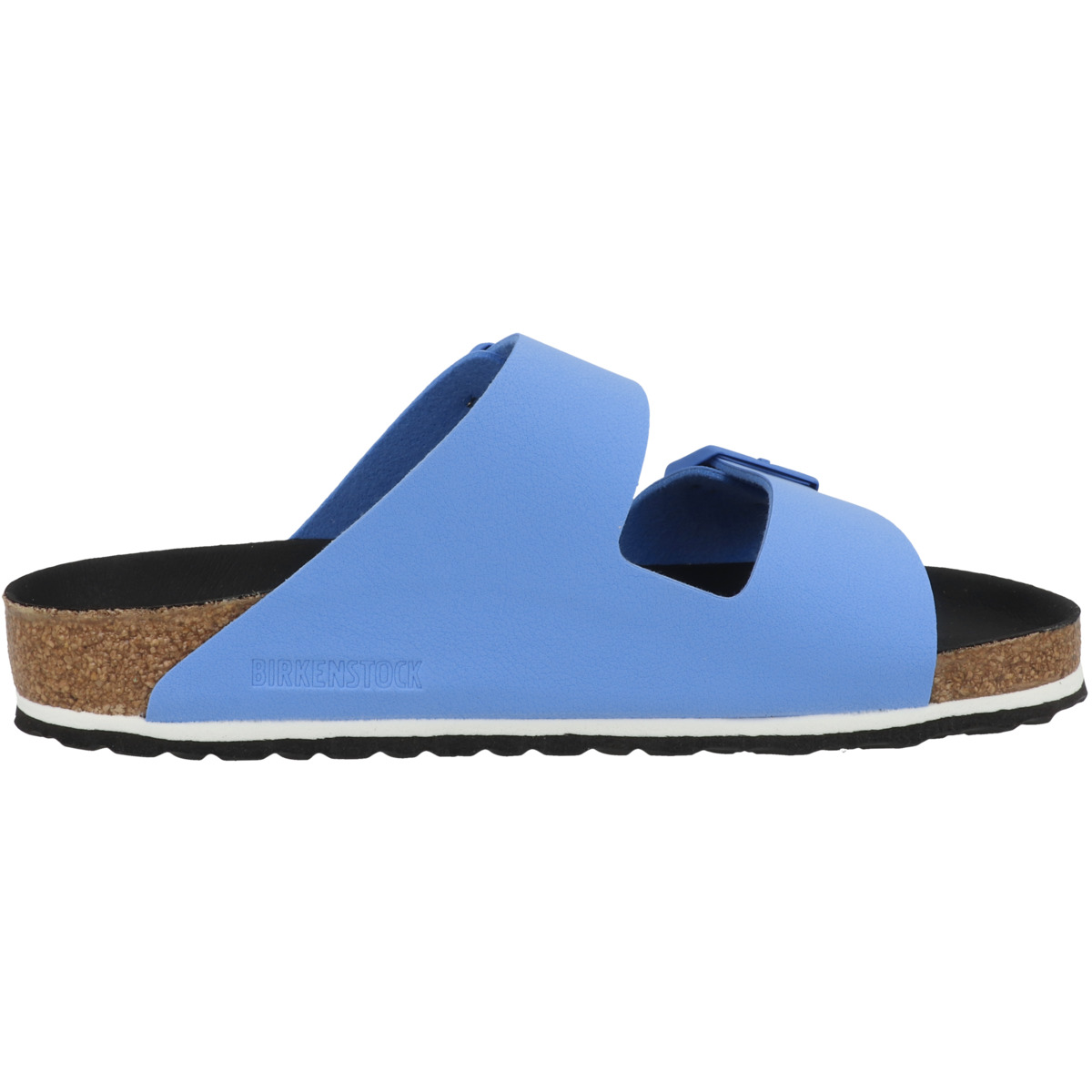Birkenstock Arizona Birko-Flor Nubuk Sandale normal blau