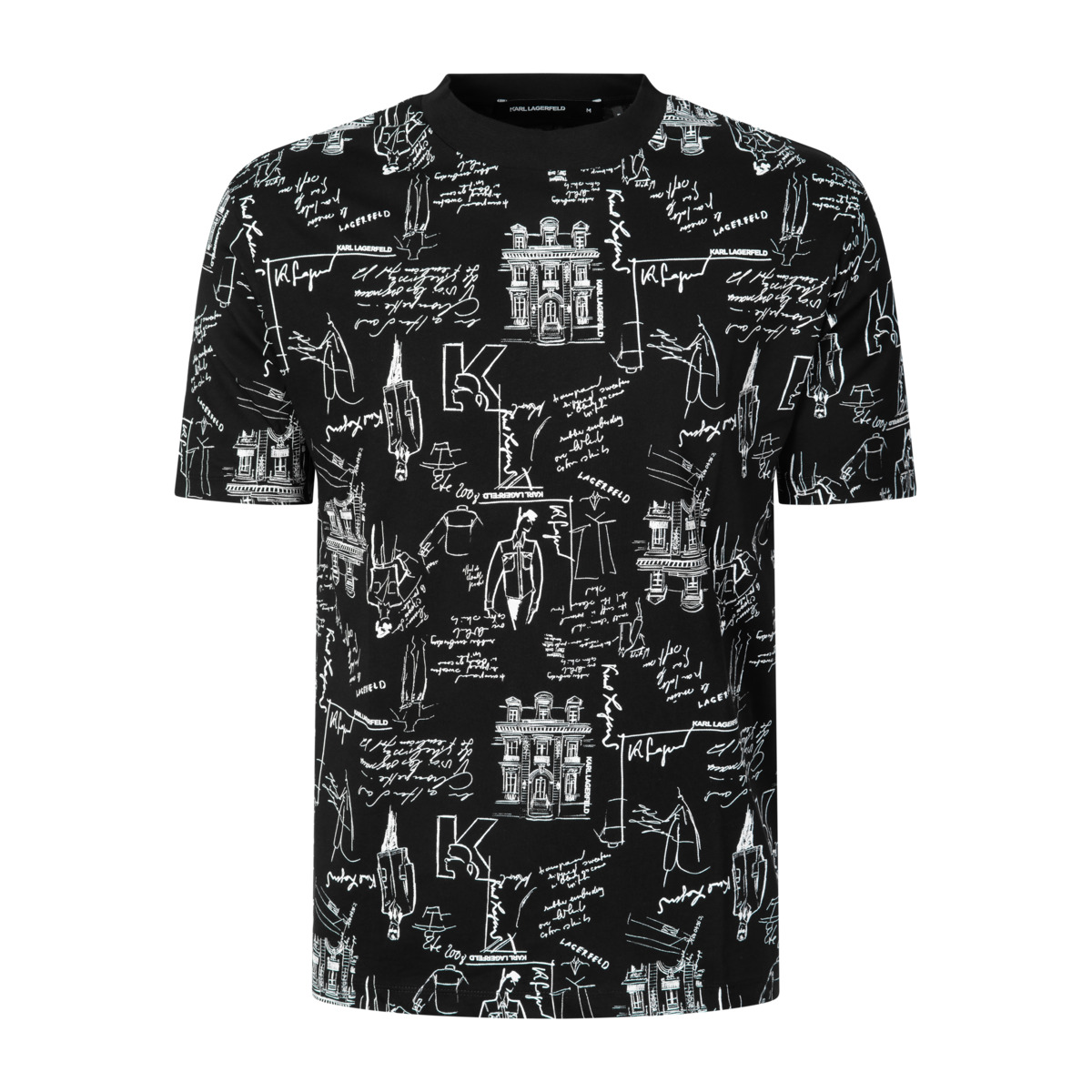 KARL LAGERFELD 755139 T-Shirt schwarz