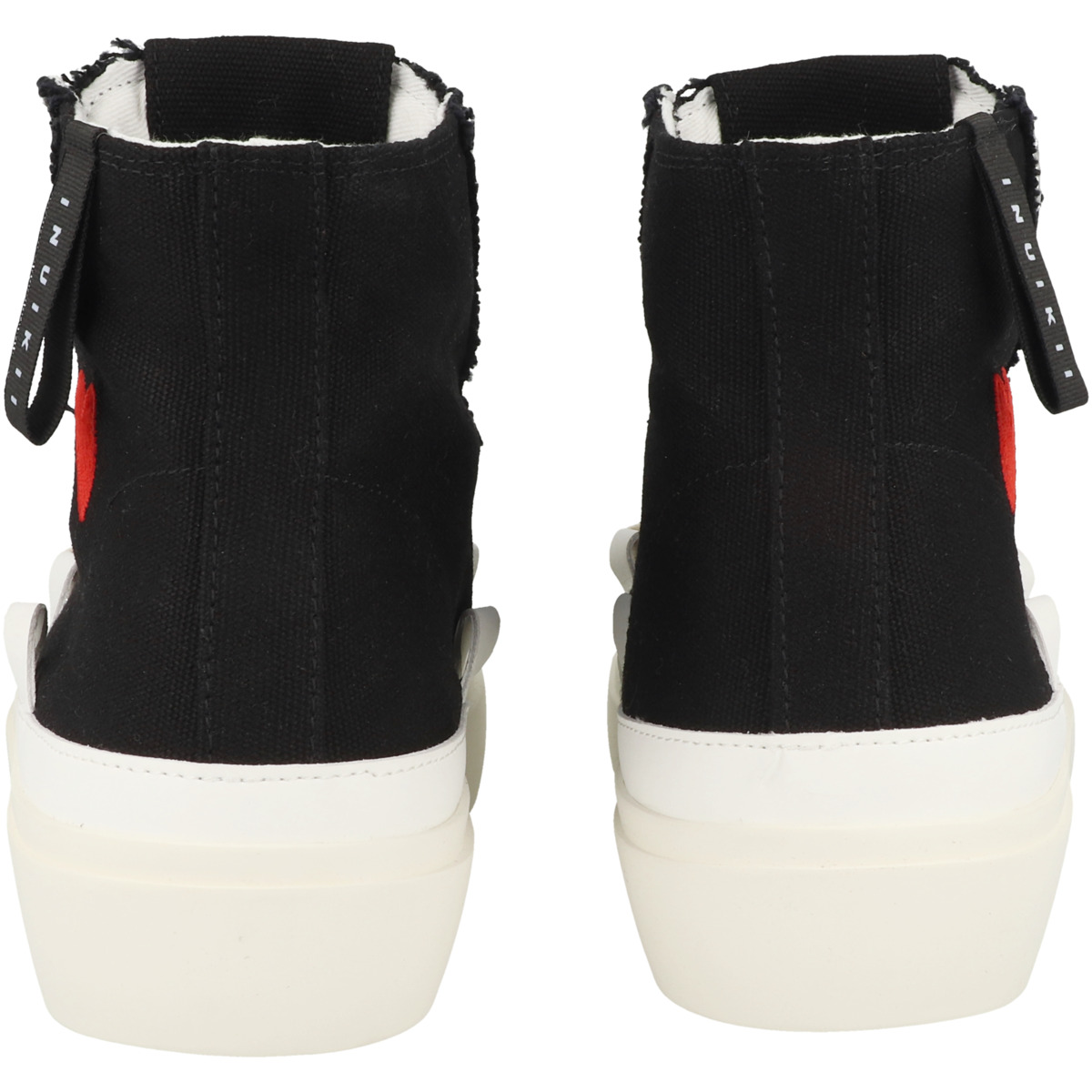 Inuikii Matilda High Top Distressed Sneaker high schwarz
