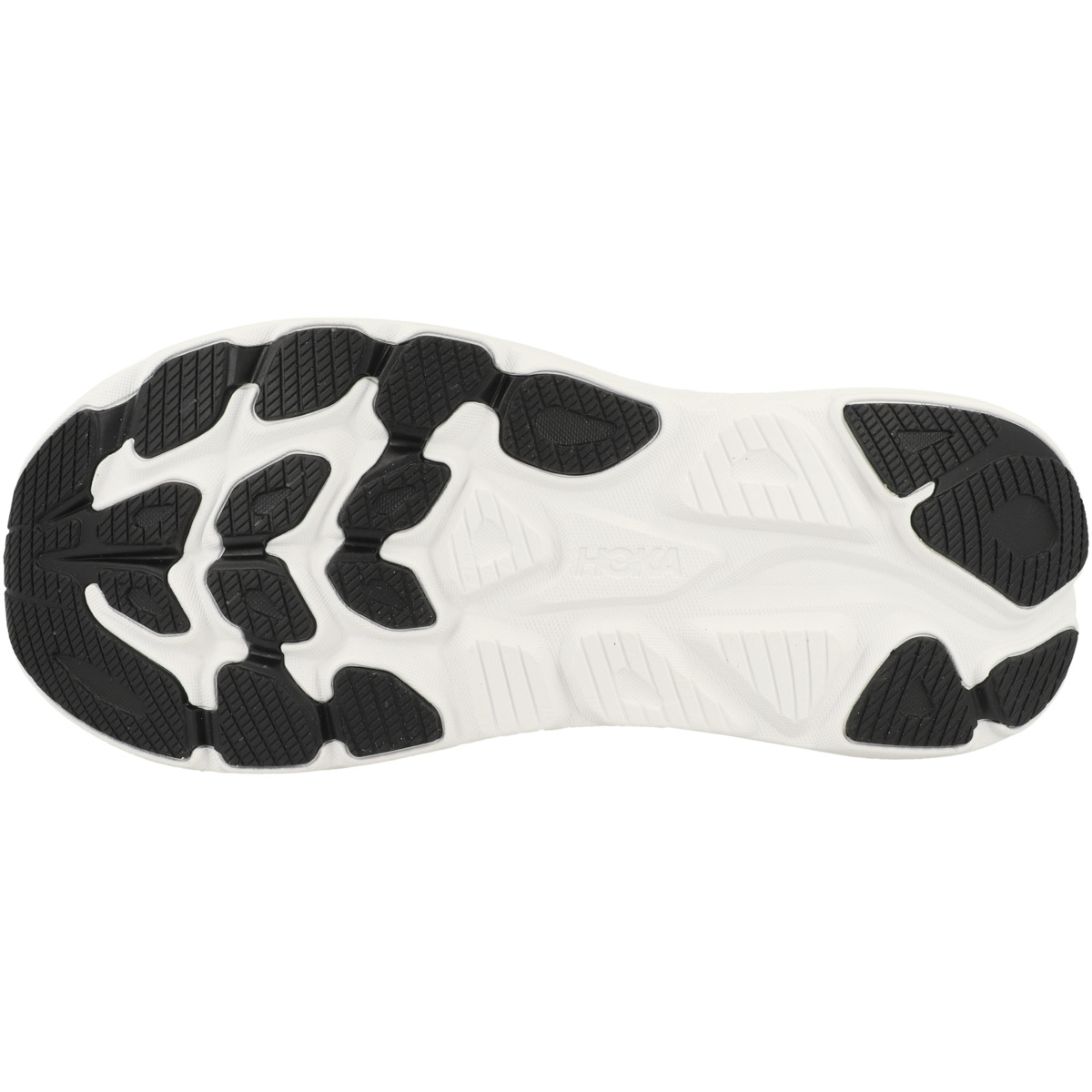 HOKA Clifton 11 Laufschuhe weiss/schwarz