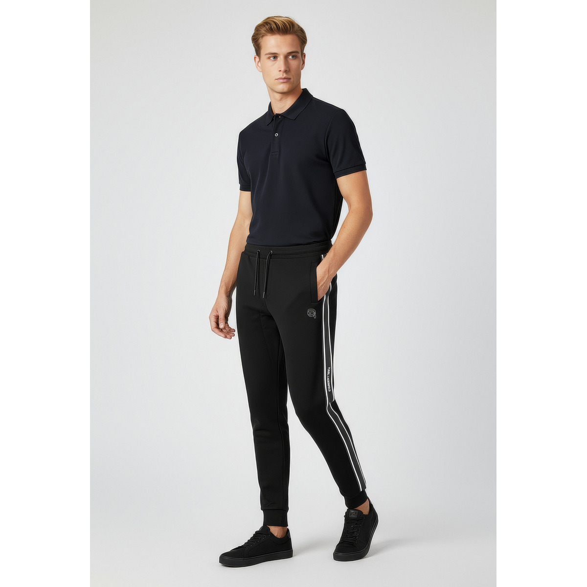 KARL LAGERFELD 705044 Sweathose schwarz