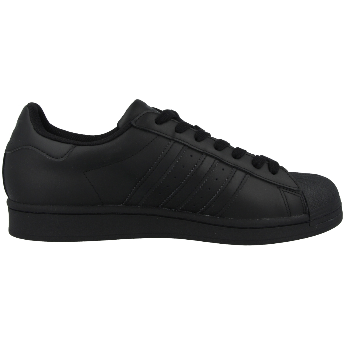Adidas Superstar Schuhe schwarz