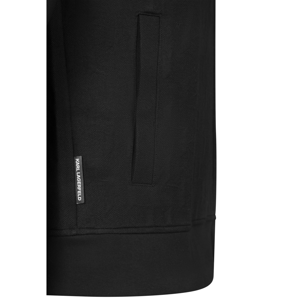 KARL LAGERFELD 705072 Sweatjacke schwarz