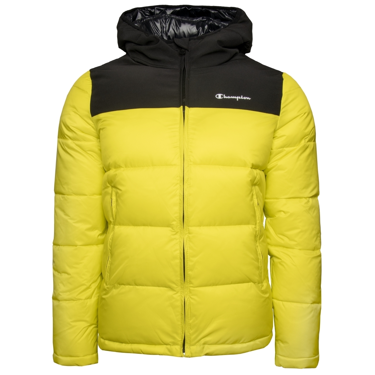 Champion Hooded Jacket Winterjacke gelb