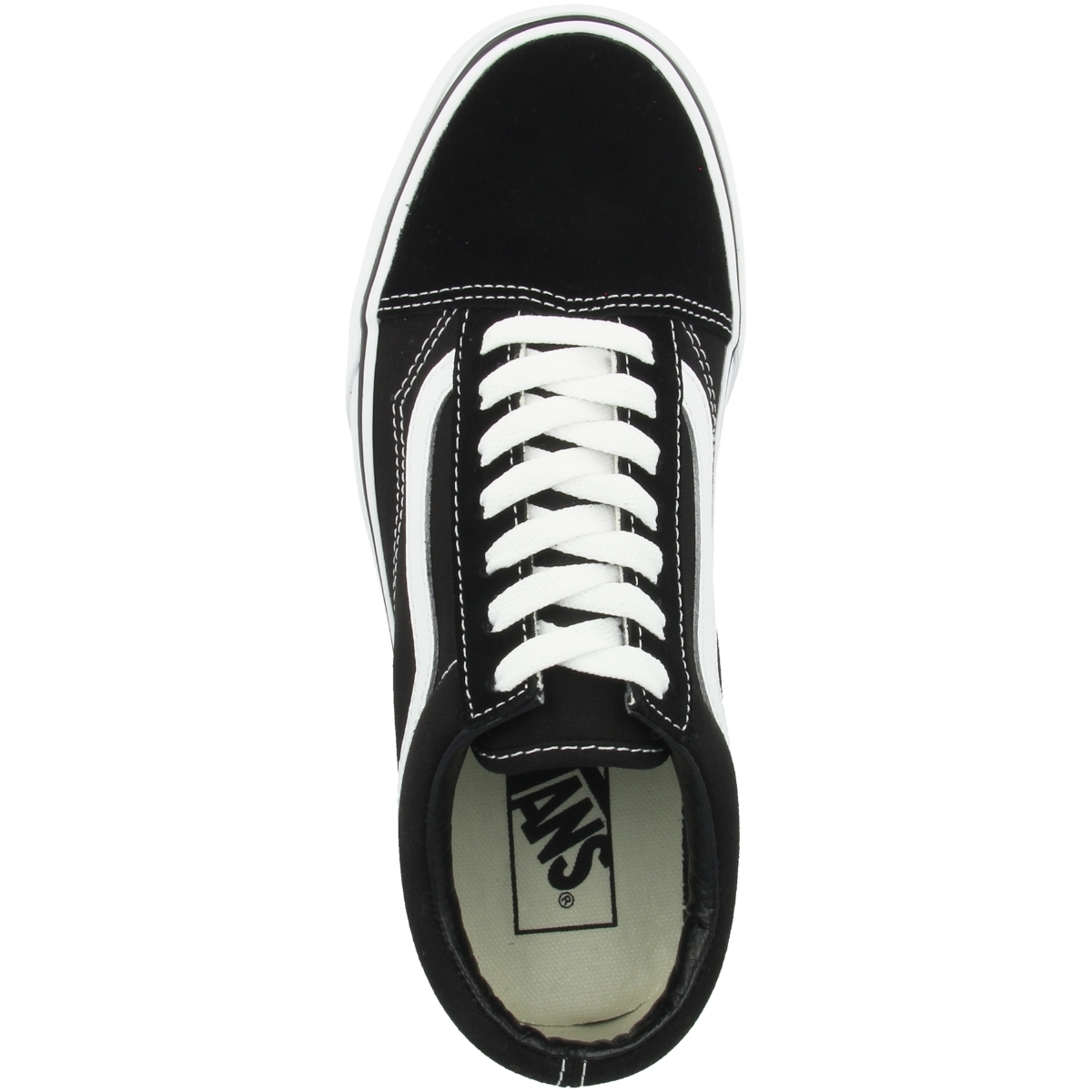 Vans Old Skool Platform Sneaker schwarz