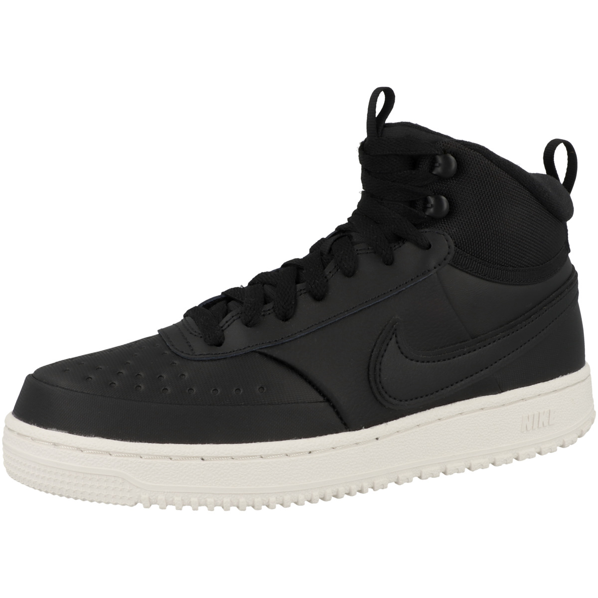 Nike Court Vision Mid Winter Sneaker schwarz