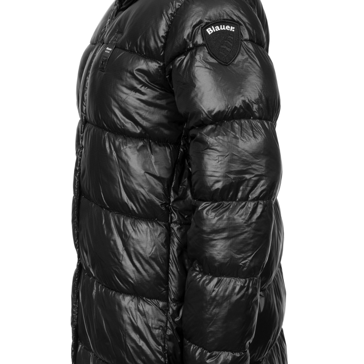 Blauer Bellevue Steppjacke schwarz