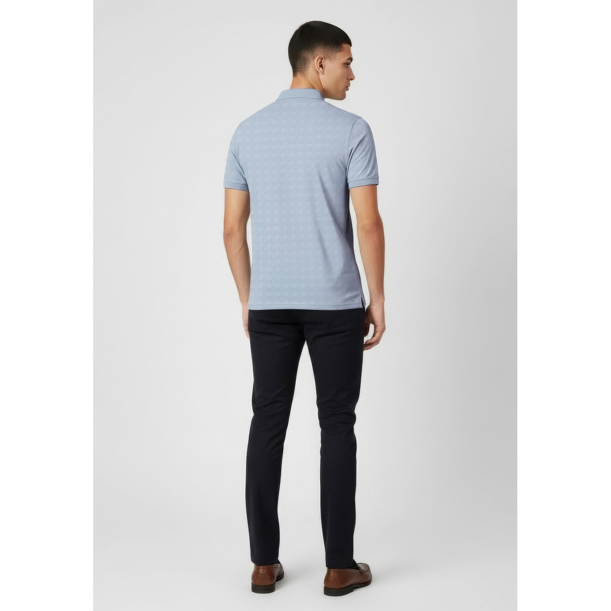 KARL LAGERFELD 745071 Poloshirt hellblau