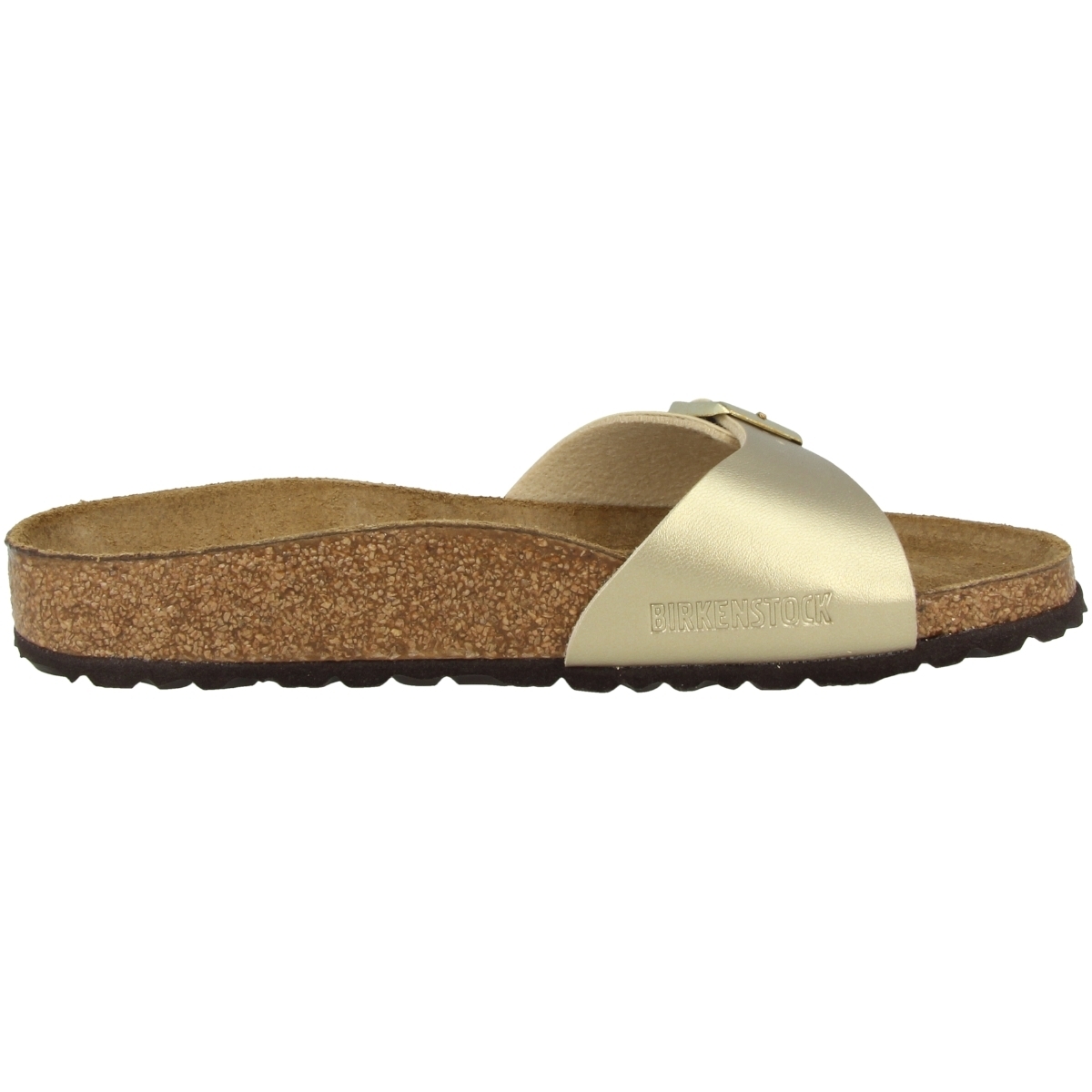 Birkenstock Madrid Birko-Flor Sandale schmal gold