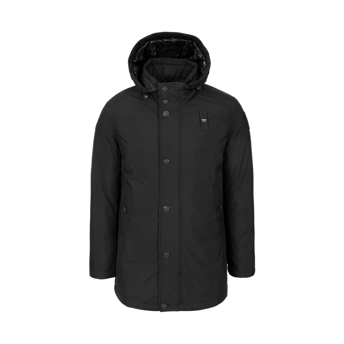 Blauer Chester Parka schwarz