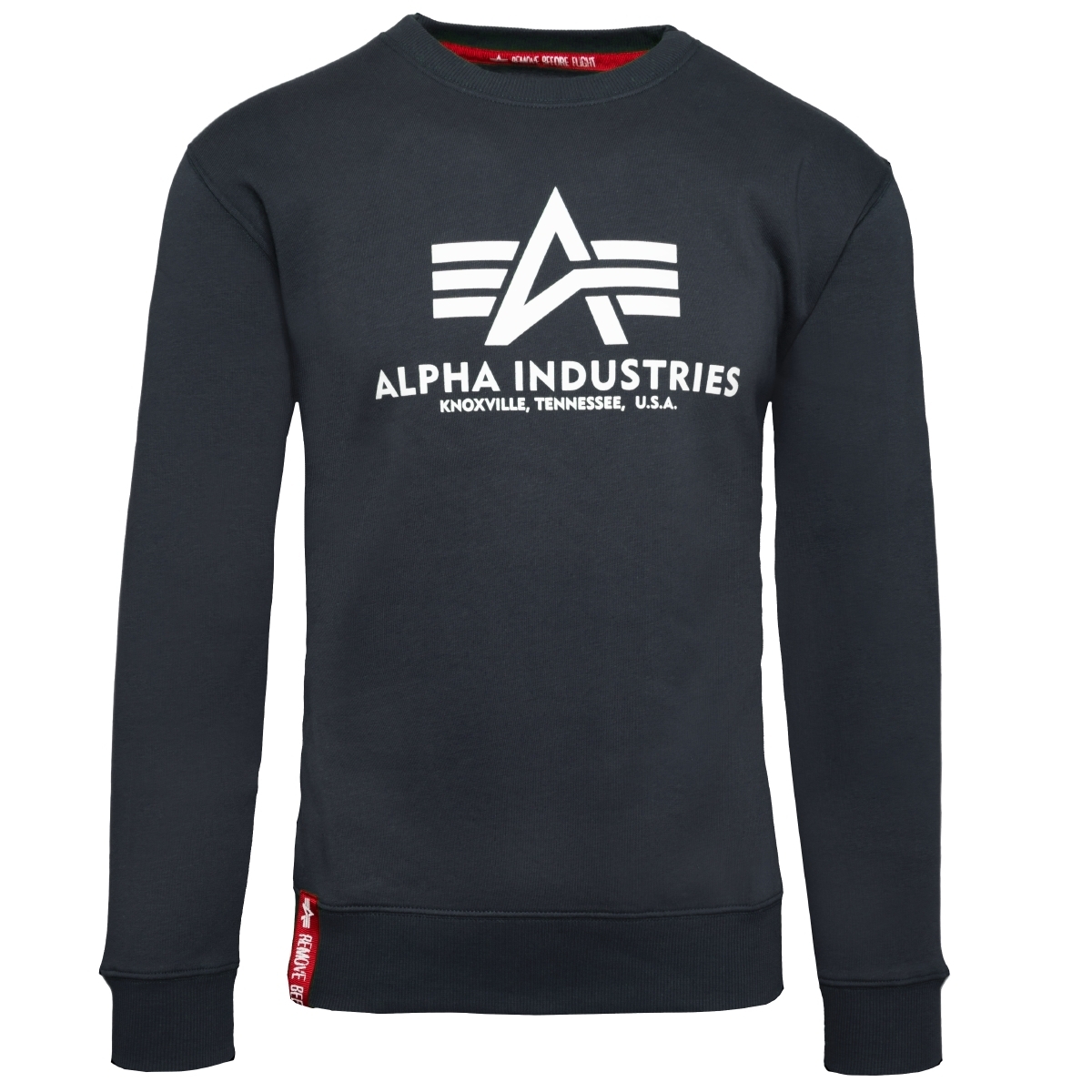 Alpha Industries Basic Sweater Sweatshirt blau