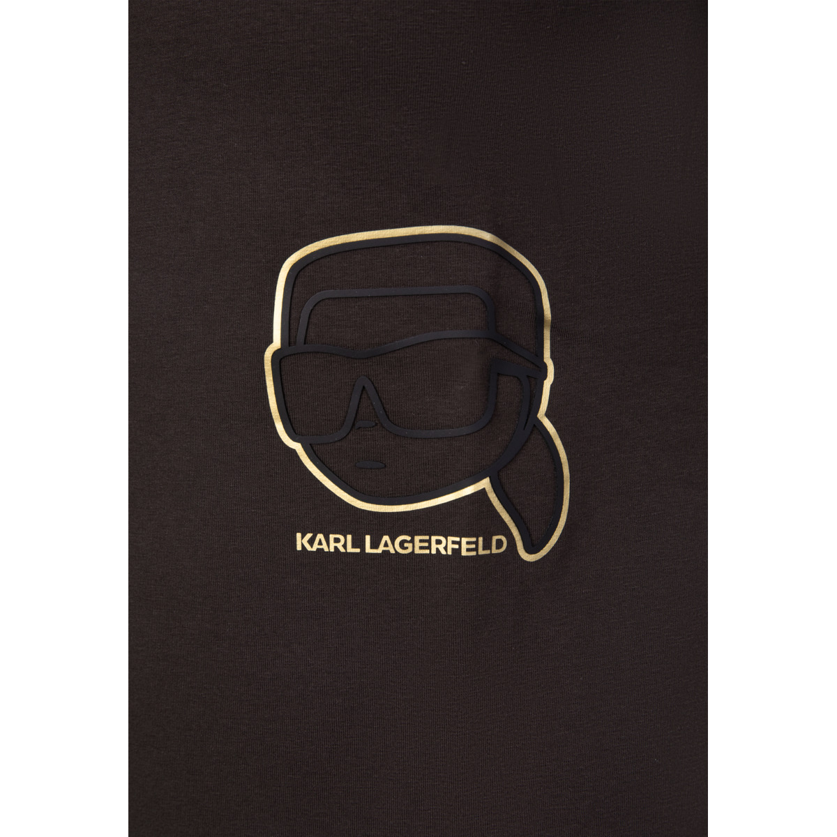 KARL LAGERFELD 755035 T-Shirt dunkelbraun