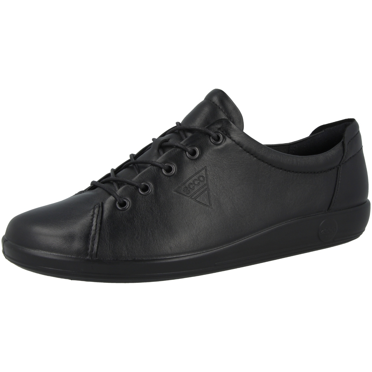 Ecco Soft 2.0 Ladies Schuhe schwarz