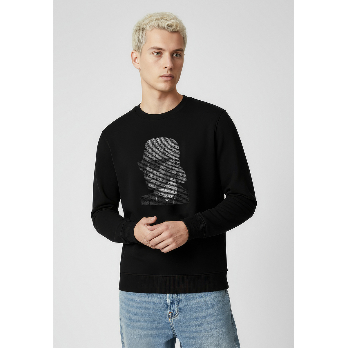 KARL LAGERFELD 705031 Sweatshirt schwarz