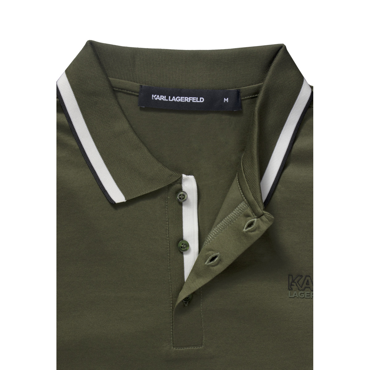 KARL LAGERFELD 745005 Poloshirt dunkelgruen