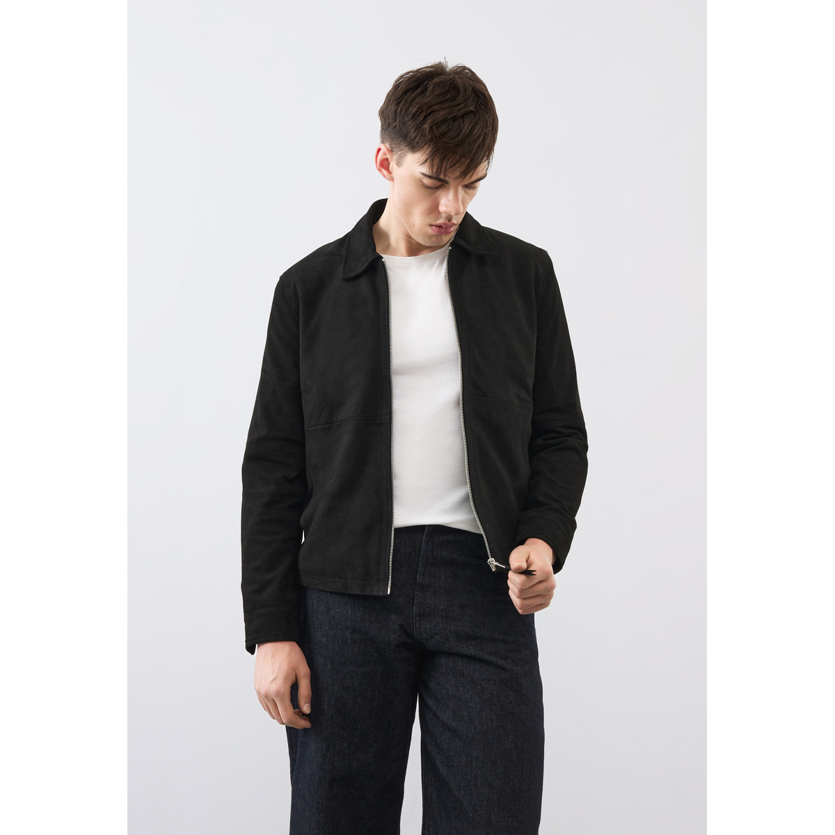 Bolongaro Trevor Timothy Jacket Lederjacke schwarz