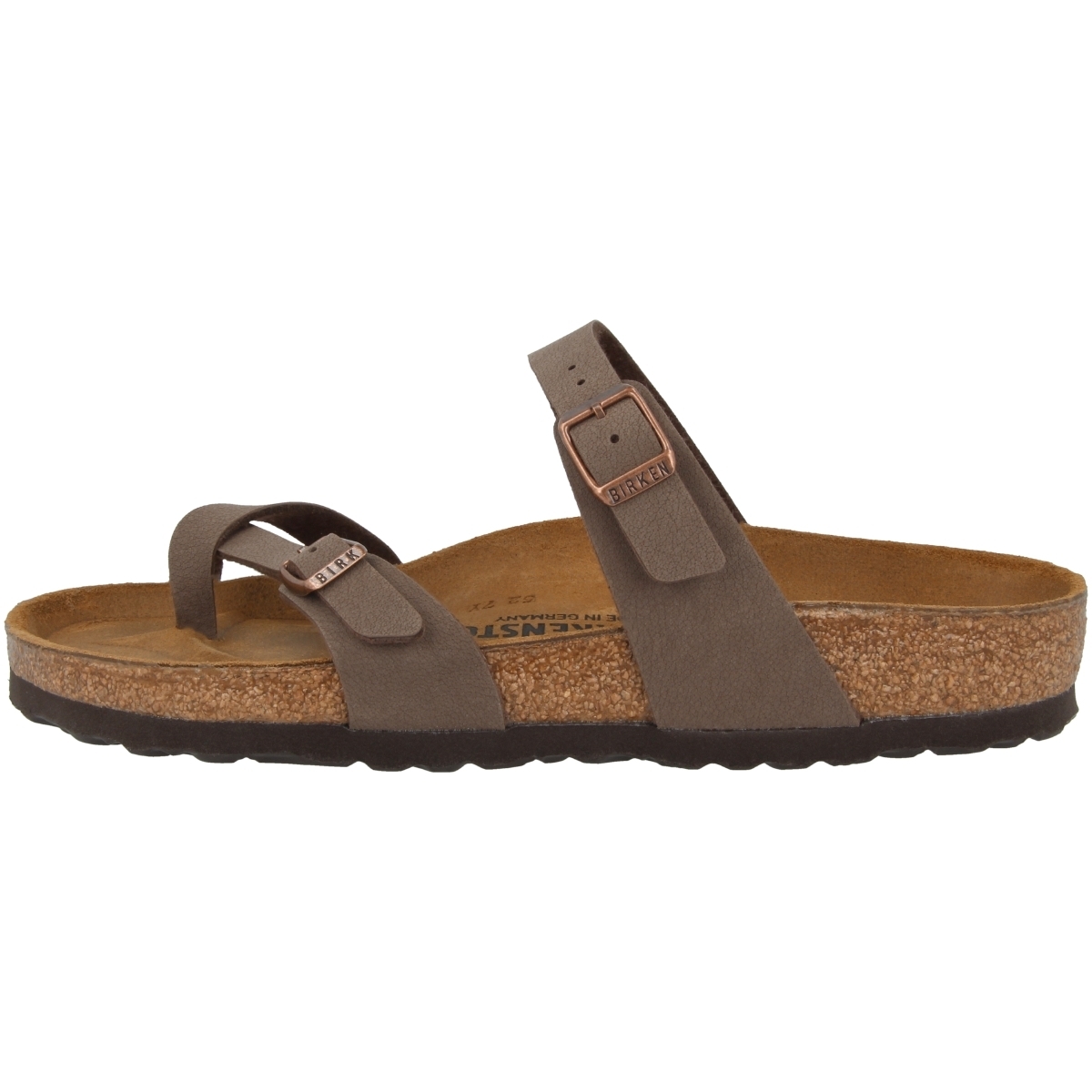 Birkenstock Mayari Birko-Flor Nubuk Sandale normal braun