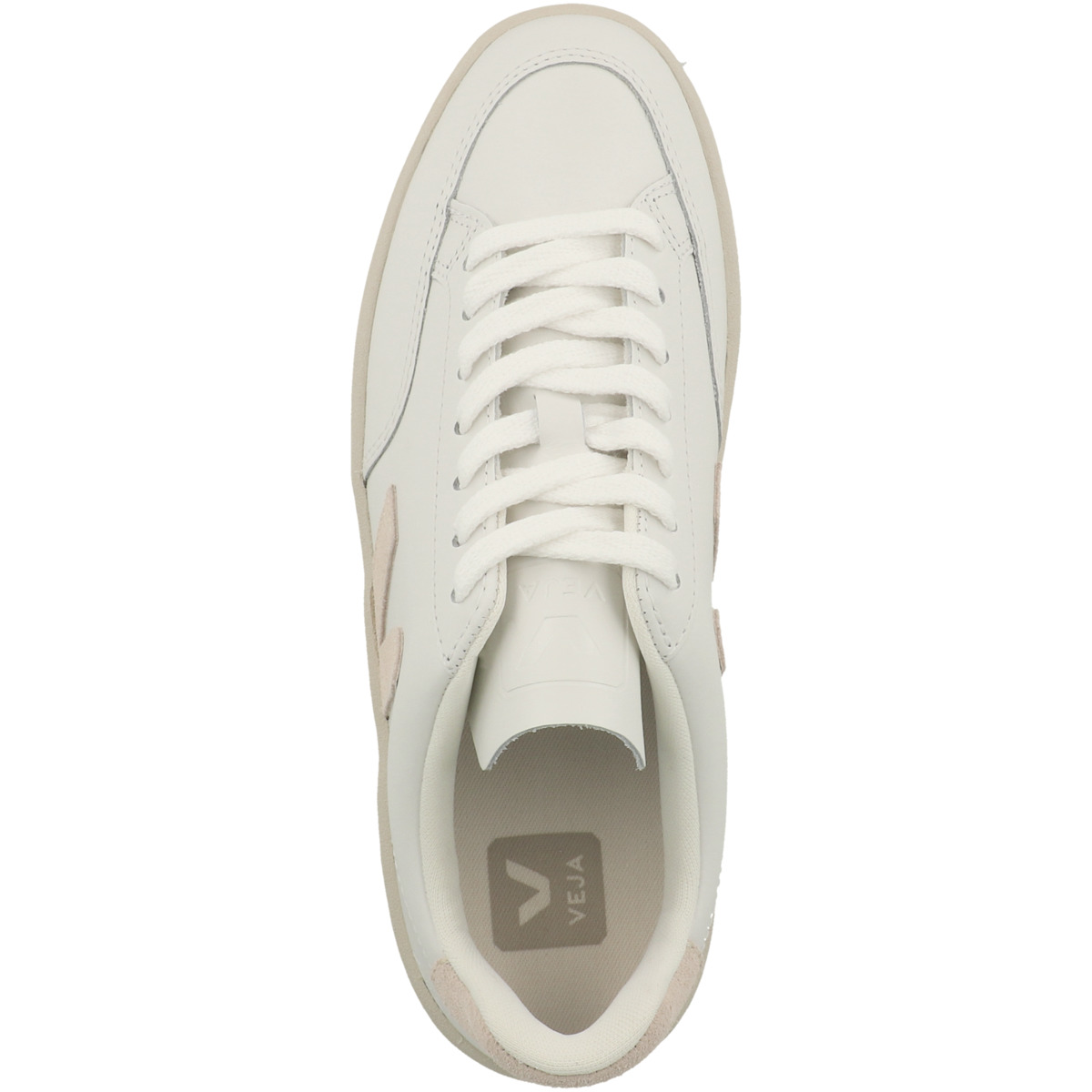 VEJA V-12 Leather Sneaker low weiss