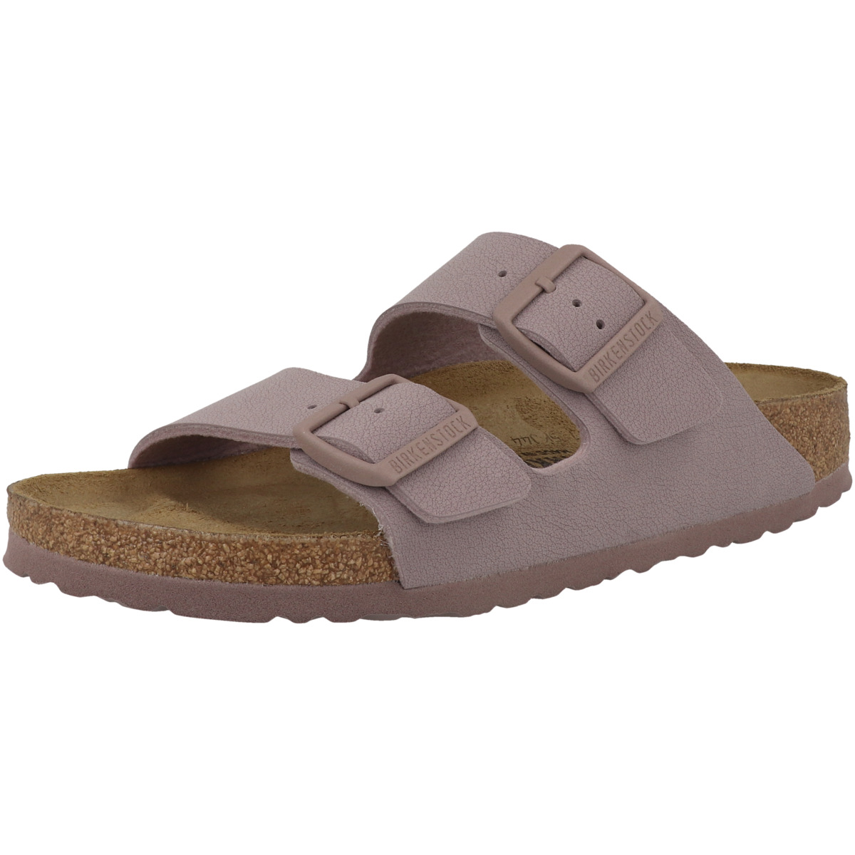 Birkenstock Arizona Birko-Flor Nubuk Sandale schmal lila