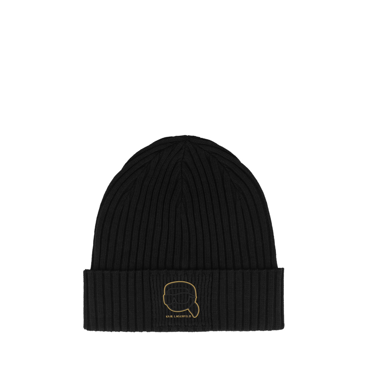 KARL LAGERFELD 805700 Set Mütze, Schal schwarz