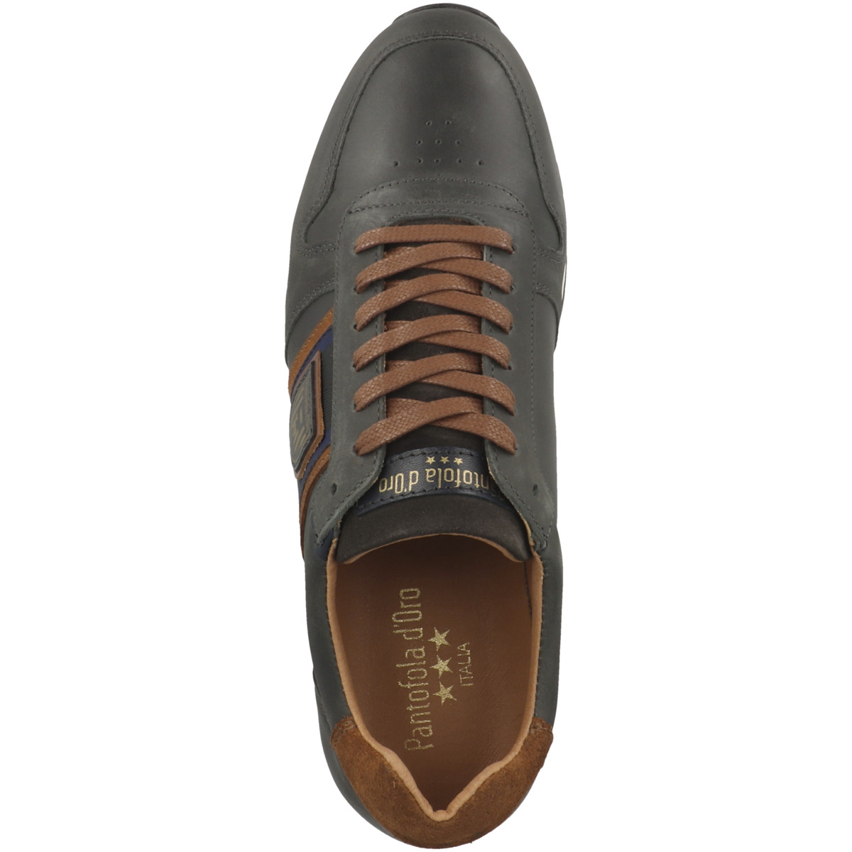 Pantofola d Oro Sangano Uomo Low Sneaker grau