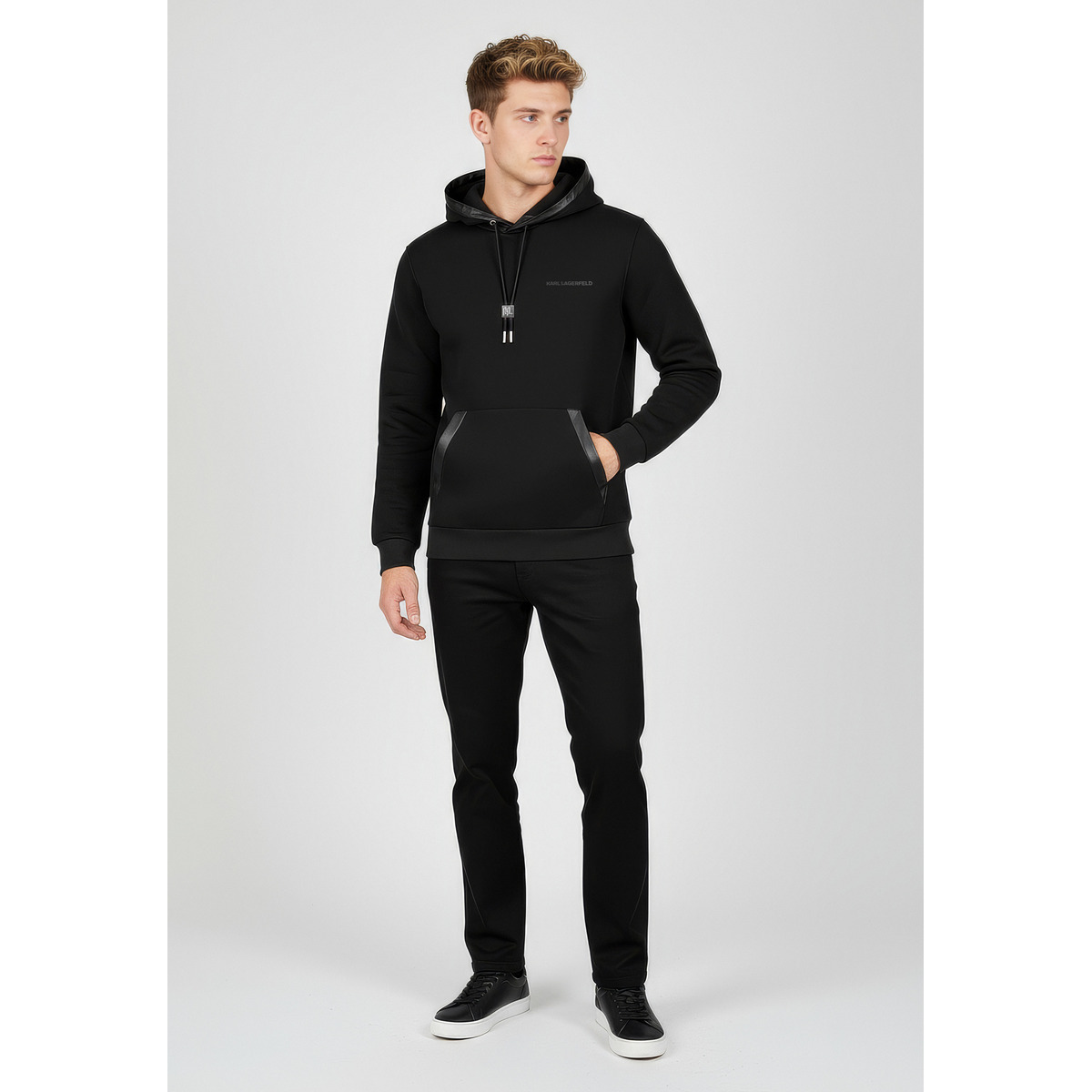 KARL LAGERFELD 705039 Hoodie schwarz