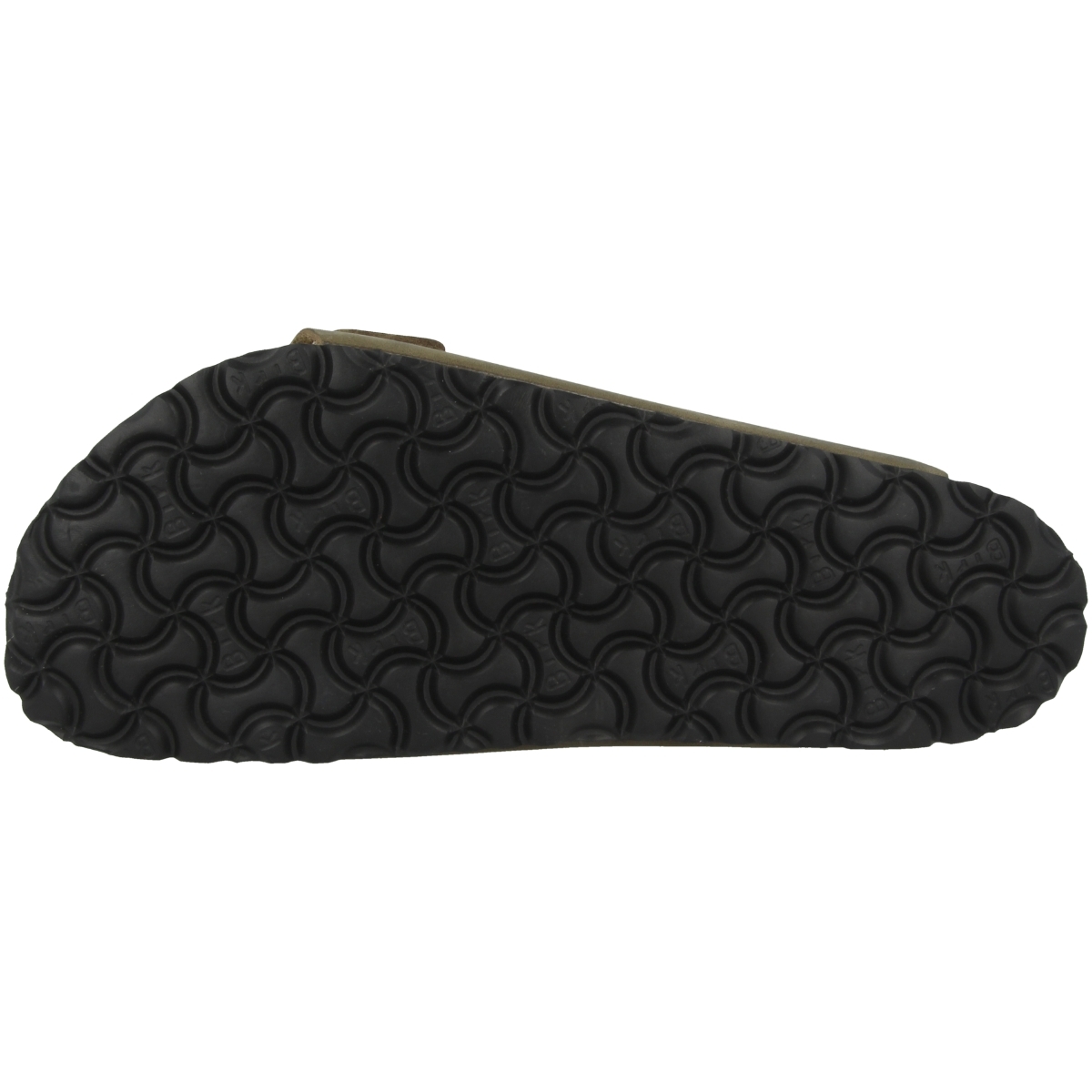 Birkenstock Arizona SFB Geöltes Nubukleder Sandale Weichbettung normal gruen